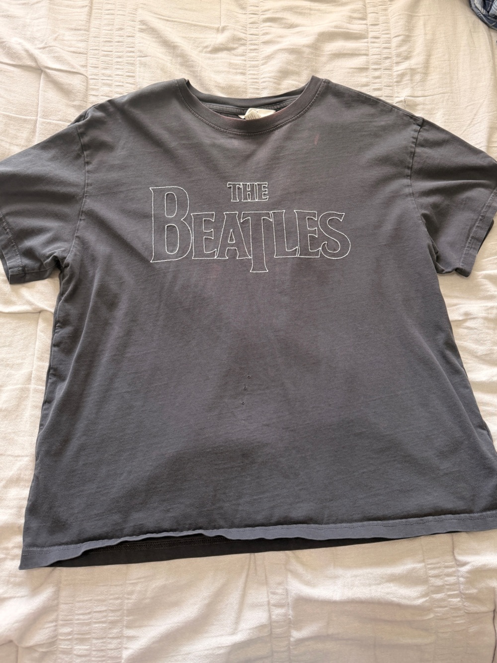 H&M Charcoal The Beatles Graphic Tee